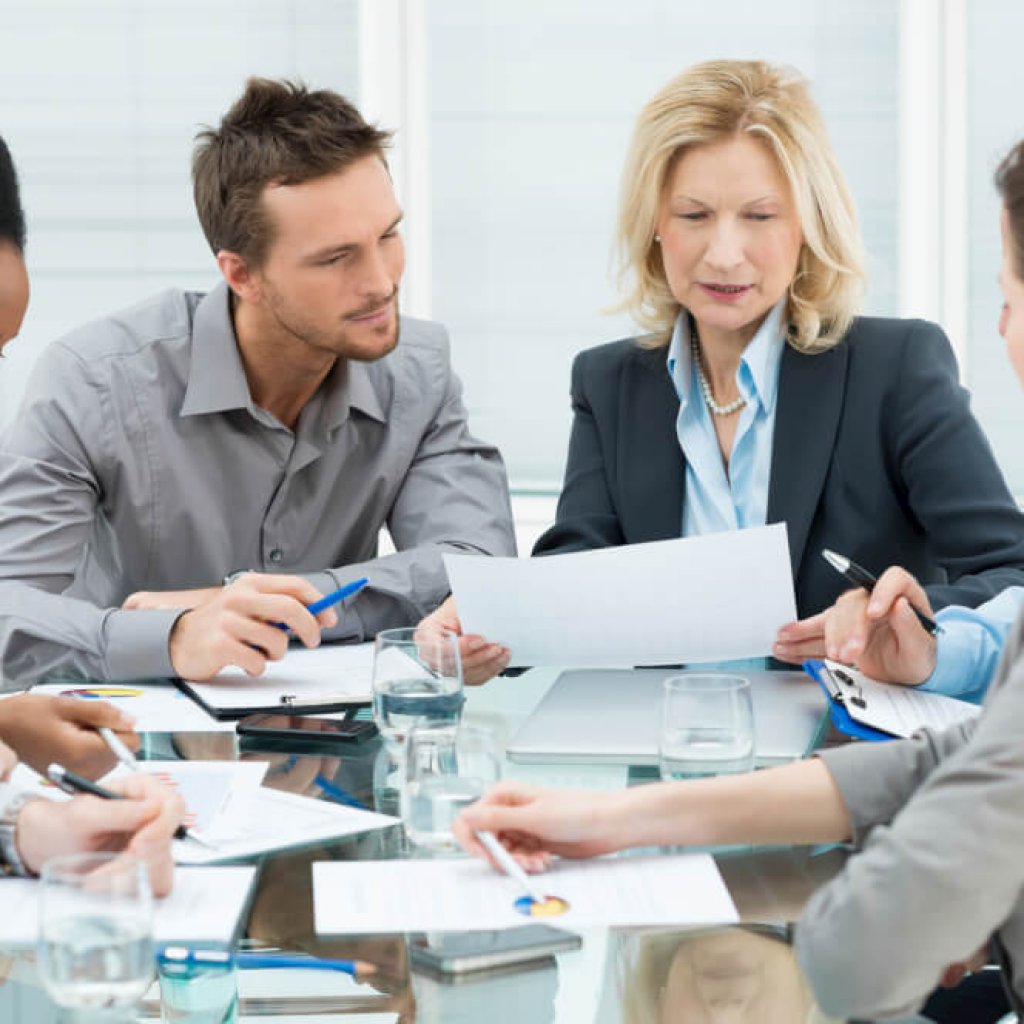 Business People In Meeting